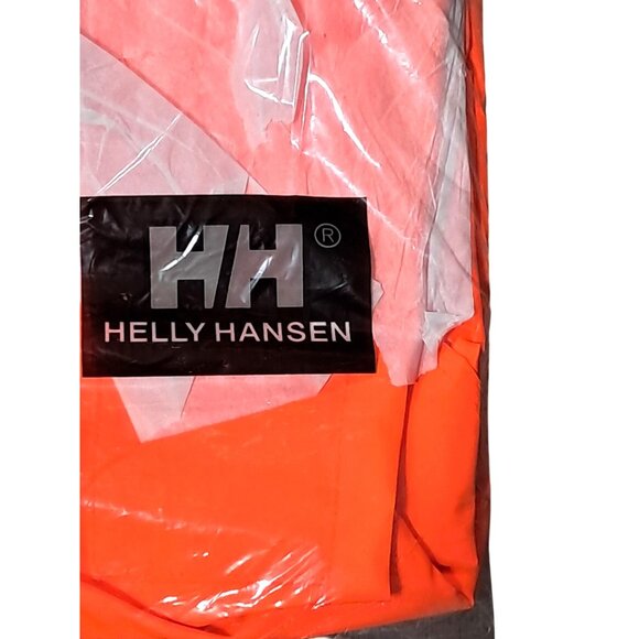 Helly Hansen High Visibility Bib Overalls 4XL Orange/Navy Polyester ANSI Certifi - Picture 5 of 8